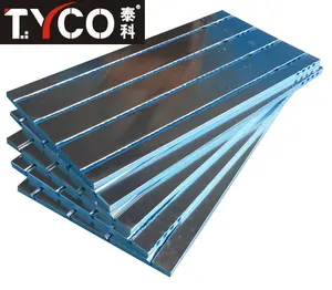 Pipa OD 1/2 "pex aluminium manifold panas radiasi lantai beton dengan termostat