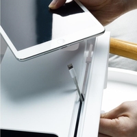 Organisateur de bureau Boîte de rangement de bureau à usage domestique Organisateur de câbles Routeur Wifi Boîte de rangement pour cordon d'alimentation