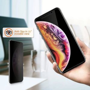 Full Cover Mobile Phone Film Private Tempered Glass for Phone 16 15 14 13 <b>12</b> 11 Privacy <b>Screen</b> <b>Protector</b> With Package - Product Image 3
