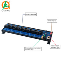 Module de détection de transformateur de courant alternatif 16 canaux AoShangMing avec RS485 Lan Modbus Rtu TCP