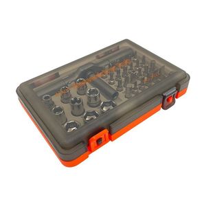 Juego de destornilladores de trinquete 43 en 1, kit de herramientas de reparación multifuncional con punta magnética de grado industrial, con puntas Phillips y Torx - Product Image 2