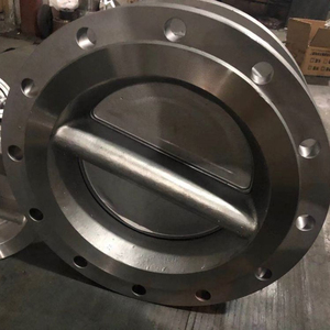 2025 dn250 150lb thép không gỉ cf8m Wafer loại tấm kép h77w bướm kiểm tra van - Product Image 1