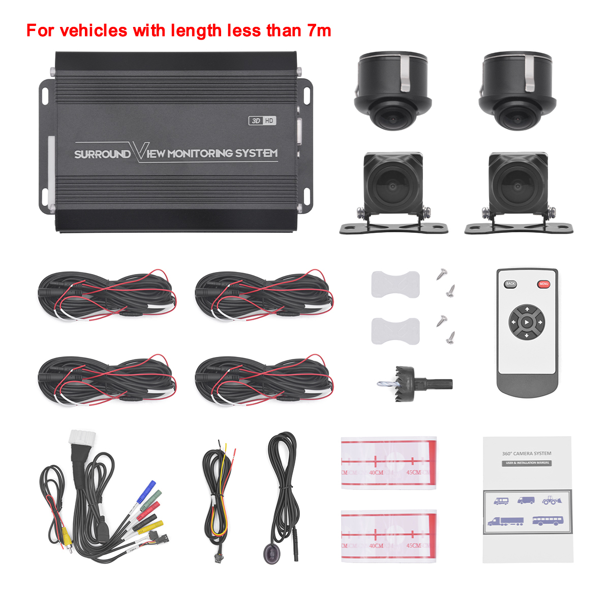 360 Degree Surround View Monitoring System