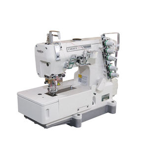 GC562-01CB New Iron Motor Mechanical Interlock Industrial <b>Sewing</b> <b>Machine</b> <b>Cover</b> Stitch Flat Bed for T-Shirt - Product Image 2