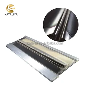 SUS301 Stainless air jet Reed Steel Silver Textiles Machine Spare Parts Air Jet Loom Spare Parts Air Jet Profile Reed