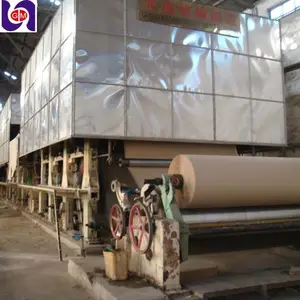 Papel de desecho Reciclaje Pulpa Reciclaje Caja de cartón Máquina de fabricación de papel Kraft Tipo de 1575mm