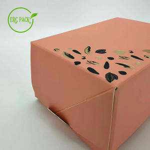 Boîtes cadeaux en papier kraft personnalisables de haute qualité pour gâteaux et pâtisseries, emballages jetables pour boulangerie avec couvercle pour usage alimentaire - Product Image 6