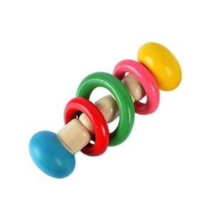 <span class=keywords><strong>Hochet</strong></span> <span class=keywords><strong>Montessori</strong></span> en bois pour bébé, ensemble de hochets écologiques et écologiques - Product Image 5