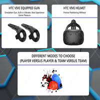 Divertido Parque Temático de Realidad Virtual, Juegos de Realidad Virtual Multijugador con Movimiento Libre, Simulador de Juegos Interactivos de Realidad Virtual 9D