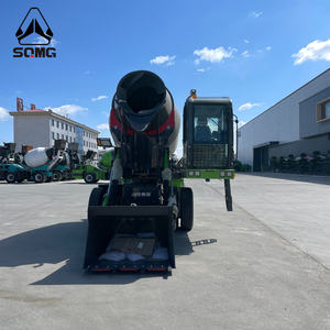 Selbstladender Zementmischer 4,2L 14-17,5 cbm/h Kapazität Tragbarer Mini-Betonmischer mit Pumpmaschine - Product Image 2
