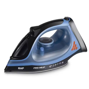 Fer à vapeur électrique 2400W avec fonction vapeur verticale, semelle en céramique et thermostat de précision - Product Image 5