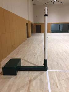 Poste de <span class=keywords><strong>voleibol</strong></span> de acero inoxidable, poste movible, ajustable, <span class=keywords><strong>precio</strong></span> de fábrica profesional - Product Image 3