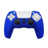 Coque de protection en silicone souple ultra-fine, antidérapante, anti-transpiration, parfaitement ajustée, avec une adhérence améliorée pour PS5 Dualsense