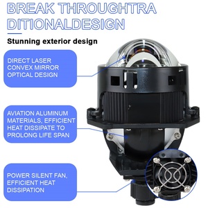 Precio de Fábrica, Lente K206, Proyector Bi-LED, Faro Delantero LED de 60w de Alta Potencia, Faros Delanteros de Luz Alta de 3 Pulgadas, Proyector Bi-LED - Product Image 5