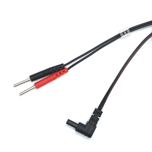 交換用<span class=keywords><strong>TENS</strong></span>電極リード線/ケーブル-2.35mm安全-標準2mmピンコネクタ付きプラグ - Product Image 4