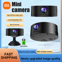 Mini caméra IP WiFi HD Vision nocturne sans fil Intelligent Pocket Security Lip Sync Surveillance à distance Imagerie CMOS