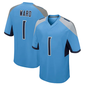 Camiseta de Fútbol en Oferta, Bordado Azul # <span class=keywords><strong>1</strong></span> Jersey de Cameron Ward para hombre de <span class=keywords><strong>Tennessee</strong></span> - Product Image 5