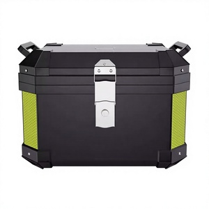 Caja Trasera <span class=keywords><strong>para</strong></span> Motocicleta OEM 57L, Diseño Robusto, Universal, de Plástico PP, Resistente a Impactos, Impermeable, Directo de Fábrica - Product Image 1
