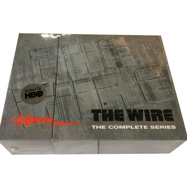 The Wire Complete Series 23DVD Disk Box Set Free Shipping Region 1 US Drama TV Series Made in China
