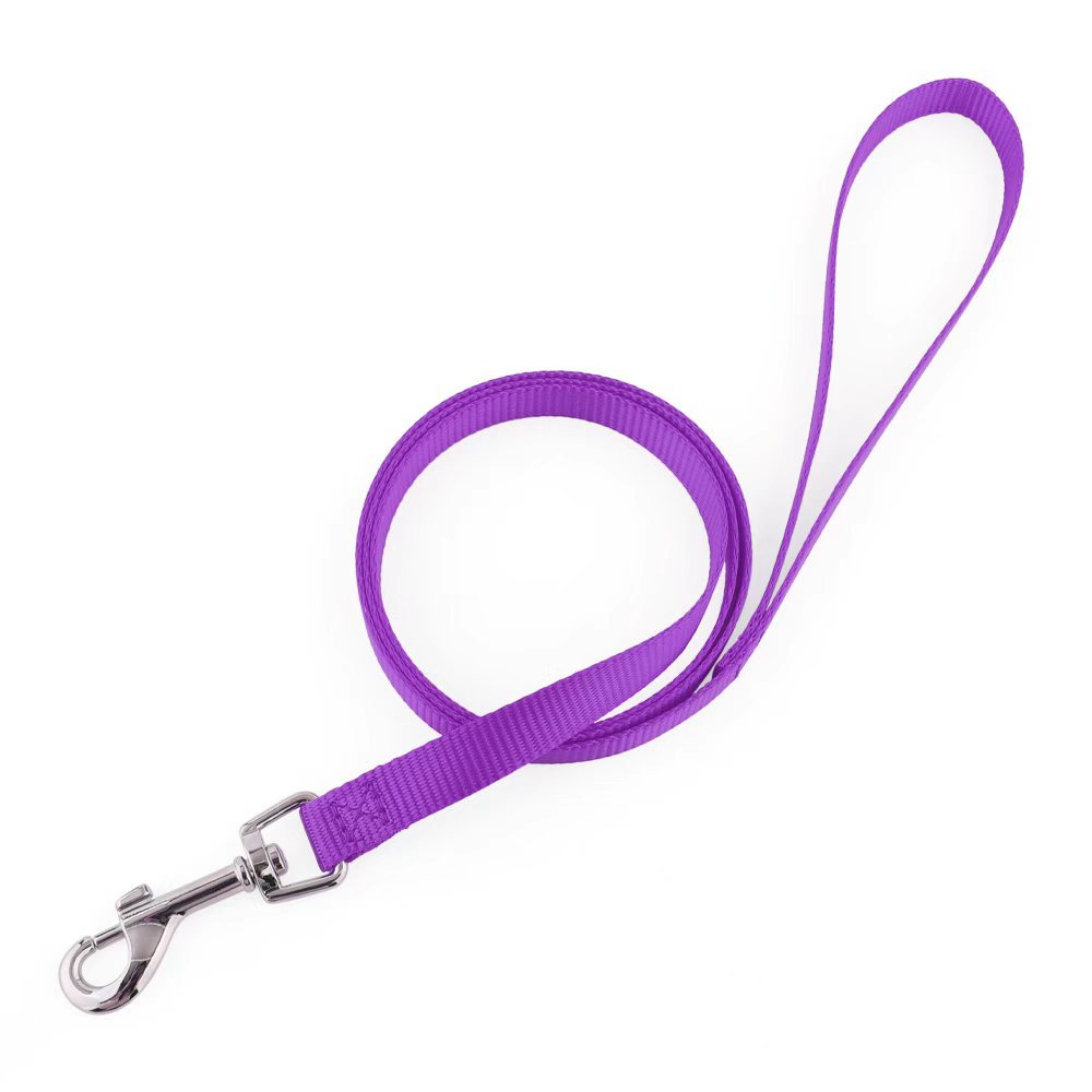 Attache zippée violette (taille 122x1,5cm)