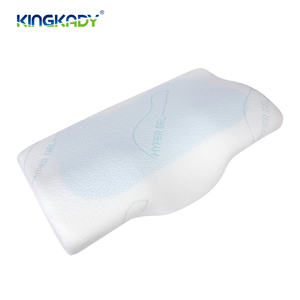एर्गोनोमिक कस्टम मेमोरी फोम यात्रा गर्दन तकिया गर्भाशय ग्रीवा तितली वेज - Product Image 6