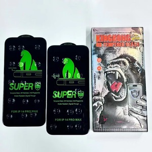 Protection d'écran en verre trempé 9H HD King <span class=keywords><strong>Kong</strong></span> 2.5D à colle intégrale, vente chaude, pour iPhone 17 16 15 14 13 12 11 Pro Max - Product Image 3