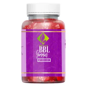 Natural Vitamins BBL Gummies without Label for Adults Fat Burning Butt Lifter Booster Muscle Stimulator Stay Fit Enlargement