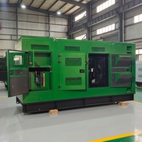 Groupe électrogène diesel silencieux 250-1500 kVA 400 V triphasé avec contrôle AVR pour alimentation de secours dans la construction minière