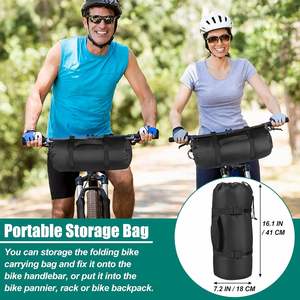 Sac de transport pliable pour vélo, sac de voyage pour cyclisme, porte-vélo certifié CE BSCI, taille personnalisable, tendance du moment - Product Image 6
