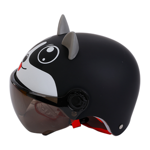 Nouveau style PP PC casques de sécurité de moto pour enfants doublure amovible demi-visage moto modulaire <span class=keywords><strong>Scooter</strong></span> <span class=keywords><strong>casque</strong></span> été cyclisme - Product Image 2