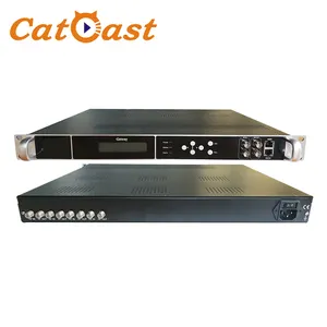 الكيبل التلفزيوني الرقمية المغير 8 12 16 20 24 FTA DVB-S2 DVB-C DVB-t ATSC ISDBT موالف إلى RF Transmodulator DVB T2 المغير