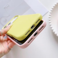 Nouvelle Coque de Téléphone en Silicone Liquide Premium Souple Couverture Intégrale pour iPhone 17 Pro Max iPhone 16 Pro Housse de Protection Luxe