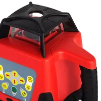 Niveau laser rotatif Sihao Factory rouge, portée 500m, faisceau rouge 360°, outil pour la pose de fenêtres et de portes