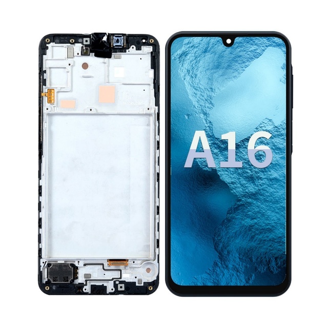 LCD Display for Samsung A16 LCD Screen with Frame 6.5 Inch TFT Display Replacement Part for Galaxy A16 Mobile Phone LCD