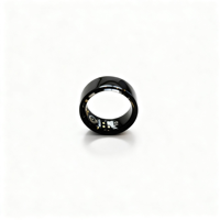 Bague Intelligente en Céramique BT5.1 Étanche IP68 Moniteur de Sommeil Fréquence Cardiaque HRV SpO2 20mAh Étui Magnétique Dispositif Connecté Portable