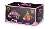 Cachimba de carbón Premium Coco Cáscara de coco de lujo Cubo de Cachimba de carbón Forma personalizada hexagonal 2,5% Contenido de ceniza para Shisha