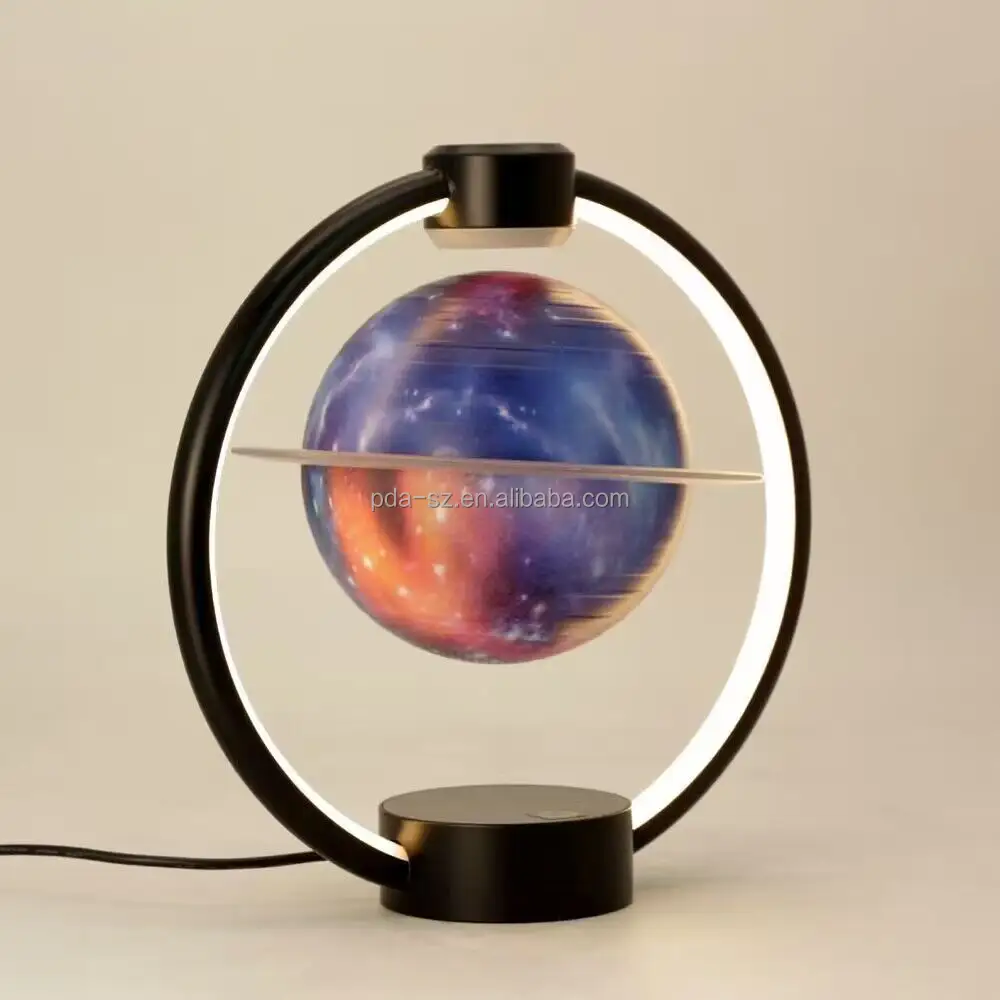 hotsale magnetic levitation saturn lamp night light with speaker for decor christmas gift