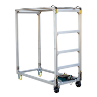 Échafaudage électrique pliable à plusieurs modèles, échafaudage électrique mobile, échafaudage électrique pliable de 6 m