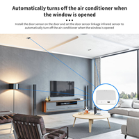 Controlador Inalámbrico Tuya ZigBee Smart Home Gateway Hub, Hub BLE Mesh, Control por Aplicación Smart Life para Automatización del Hogar