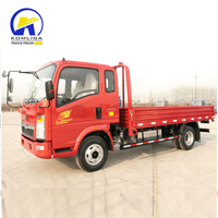 Petit camion Sinotruck 4*2 d'occasion, camionnette légère, camion benne, prix camion cargo HOWO Mini 4x2