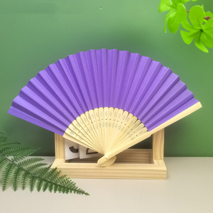 Bán Buôn Hot Bán Cổ Phong Cách Giấy Người Hâm Mộ Tre 21Cm Bán Buôn Tre Gấp <span class=keywords><strong>Fan</strong></span> Biểu Tượng Tùy Chỉnh Món Quà Cưới Tay <span class=keywords><strong>Fan</strong></span> Hâm Mộ - Product Image 2