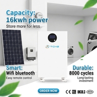 Offre Spéciale – Vente Directe Usine – Batterie Solaire LiFePO4 51.2V 15kWh à Plus de 8000 Cycles pour Système de Stockage d'Énergie Domestique Hybride et Appareils Électroménagers