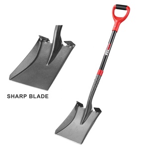 Pala Hantop para jardín con paisaje de acero al carbono S519 pala agrícola con mango de fibra de vidrio - Product Image 2