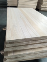   Panneau en bois de Paulownia certifié, lisse et poncé, pour la fabrication de meubles et de cloisons décoratives