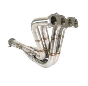 CARLET DESIGN Power <span class=keywords><strong>Driven</strong></span> para Honda Civic K-Swap K24 K20 Megáfono 3 "V-Band Escape Header <span class=keywords><strong>V3</strong></span> - Product Image 1