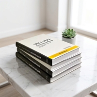 Servizio di Stampa Libri A5 con Copertina Rigida Personalizzata e Logo in Rilievo, Carta Patinata e Stampa Serigrafica Disponibile