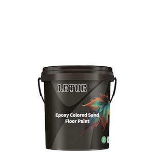 Recubrimiento de Piso de Resina Epoxi con Acabado Similar al Mármol, Recubrimiento Líquido para Pisos de Arena de Color Decorativa con Textura de Piedra, a Base de Agua y de Alto Brillo - Product Image 1