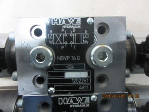 HAWE ชุดวาล์วไฮดรอลิกแบบกำหนดทิศทาง รุ่น Nbvp ซีรีส์ Nbvp16D-Xm24 Nbvp16g-GM24 Nbvp16g-Xm24 - Product Image 3