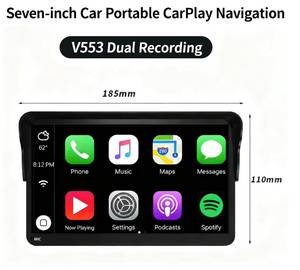 เครื่องนำทาง GPS แบบพกพาขนาด 7 นิ้ว สำหรับรถยนต์ พร้อมหน้าจอสัมผัสและการเชื่อมต่อไร้สาย BT ขายส่ง - Product Image 5