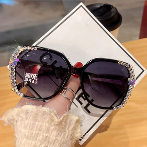 Gafas de Sol Polarizadas con Diamantes y Protección UV400 para Mujer, Montura con Pedrería, Cómodas, Aptas para Miopía, Venta al Por Mayor - Product Image 3